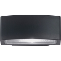 Ideal Lux - Aplique de exterior ANDROMEDA 1xE27/60W/230V IP55 negro